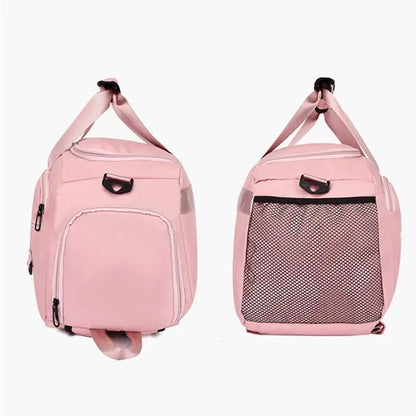 Fitness Gym Bag Oxford Cloth Large Capacity Travel Bag Sports Handbags Gym Duffle Bag Waterproof Multiple Pockets Storage Pack