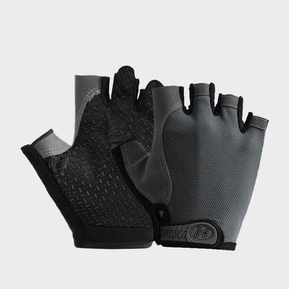 Gym Gloves Fingerless Gloves Anti-Slip Shock-Absorbing Breathable Gloves Sports Gloves for Training Lifting Weight Cycling